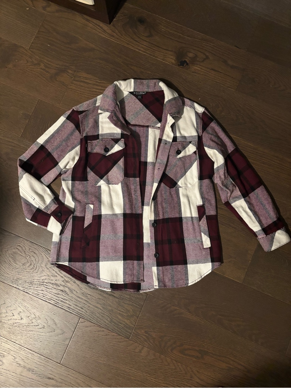 Women’s Plaid Jacket with Pockets